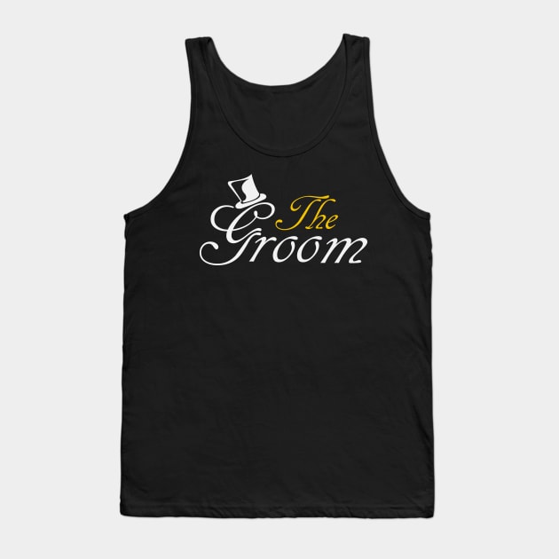 The Groom Wedding Accessories Tank Top by DepicSpirit